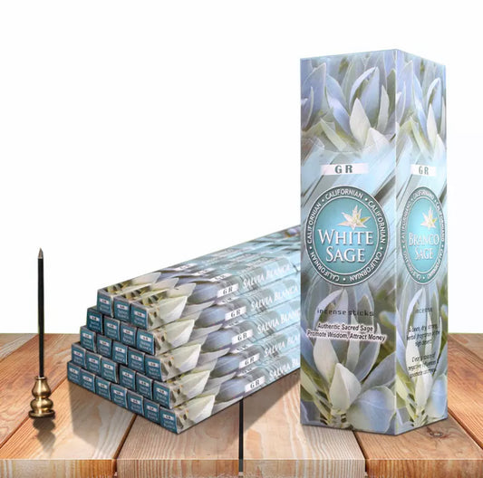 White Sage Incense sticks - Spirit & Stone